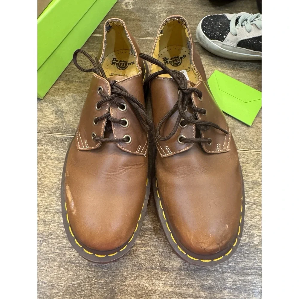 Dr. Martens Brown Lace-Up Oxford Size 10 1461 Ziggy